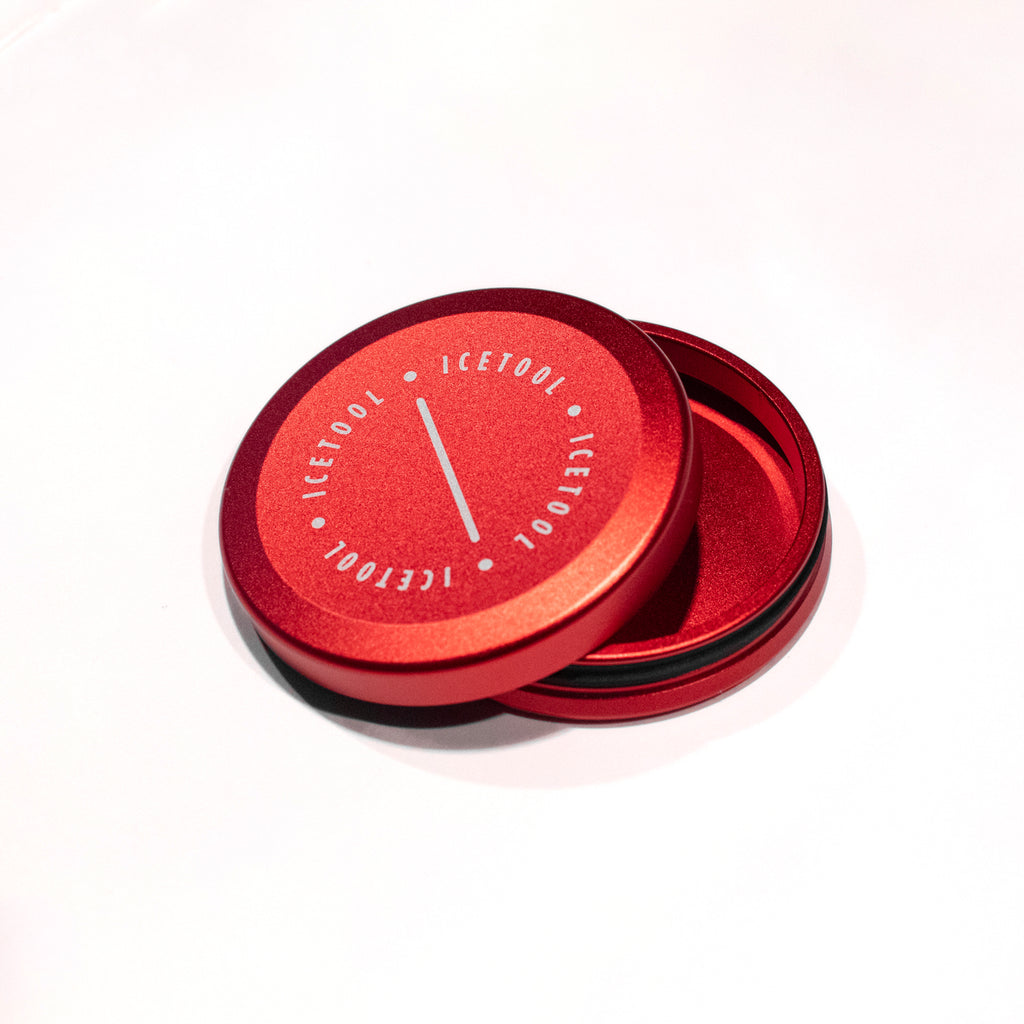 Red aluminum Icetool Mini Can for nasal snuff
